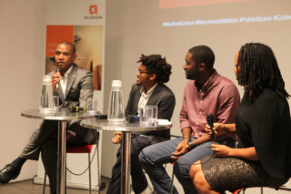 The 2017 J. Max Bond Jr. Lecture featuring Bryan C. Lee Jr., Founder and Director, Colloquate Design; Rodney Leon, AIA, NOMA, Founder and Principal, Rodney Leon Architects; Karyn Olivier, Award-winning Artist; and Kamau Ware, Founder and Lead Creative, Black Gotham Experience.