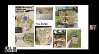 Recipe for a Room: Places of Learning. A project collage by Christina Stivala