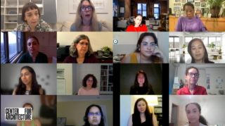 This is an image of the panelists at the Founders’ Showcase: Women-Owned Firms In the Spotlight event.