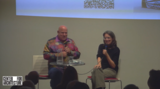 Image of panelists at Samuel Ratensky Memorial Lecture: Angela Brooks & Lawrence Scarpa event