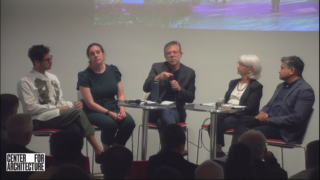 Image of Panelists at Designing for Coastal Resiliency in Lower Manhattan: Why, What, How? event.