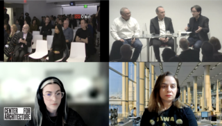 Image of Panelists and Moderators at Artificial Intelligence in Architecture (AI+A): Future of Architectural Practice event