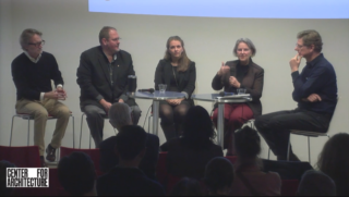 Image of Panelists at Who Are the Architects of Grand Central Madison? event.