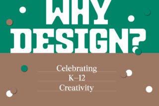 Promotional graphic for WHY DESIGN? exhibition