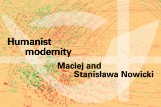 Humanist modernity exhibition graphic