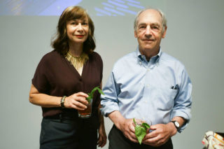 Cocktails and Conversation: Peter Gluck and Inga Saffron, 09.08.17. Photo: Daniel Cole.