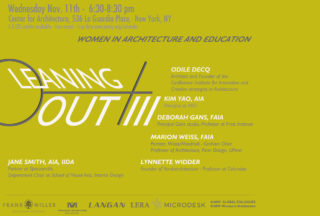 Leaning Out III graphic