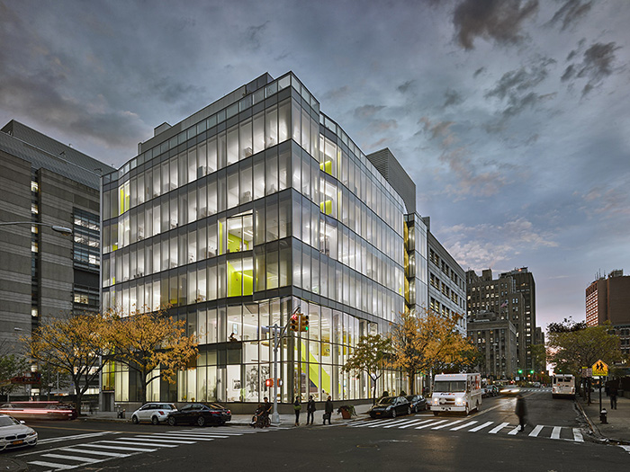 New Columbia University School of Nursing Building by FXCollaborative | Photo credit: Frank Oudeman