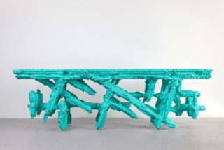 Console by Chris Schanck. Photo: Courtesy of Friedman Benda.