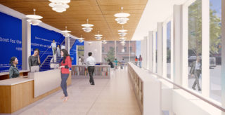 Sunset Park Library by Mitchell Giurgola. Image credit: Mitchell Giurgola.