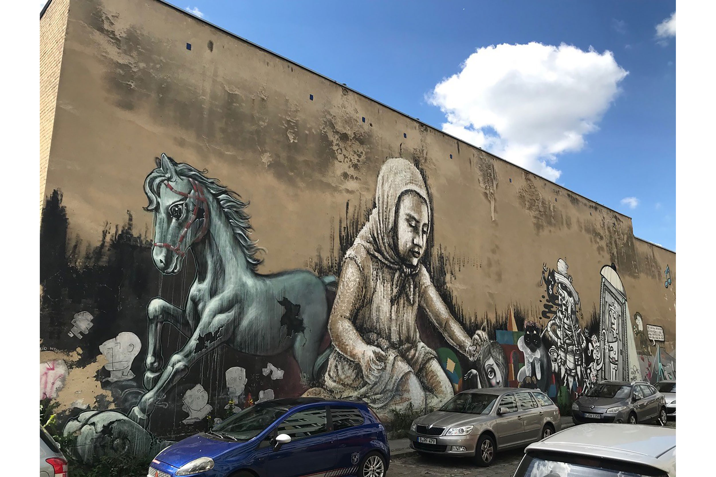 A mural in Berlin; photograph courtesy of Dagmar Richter
