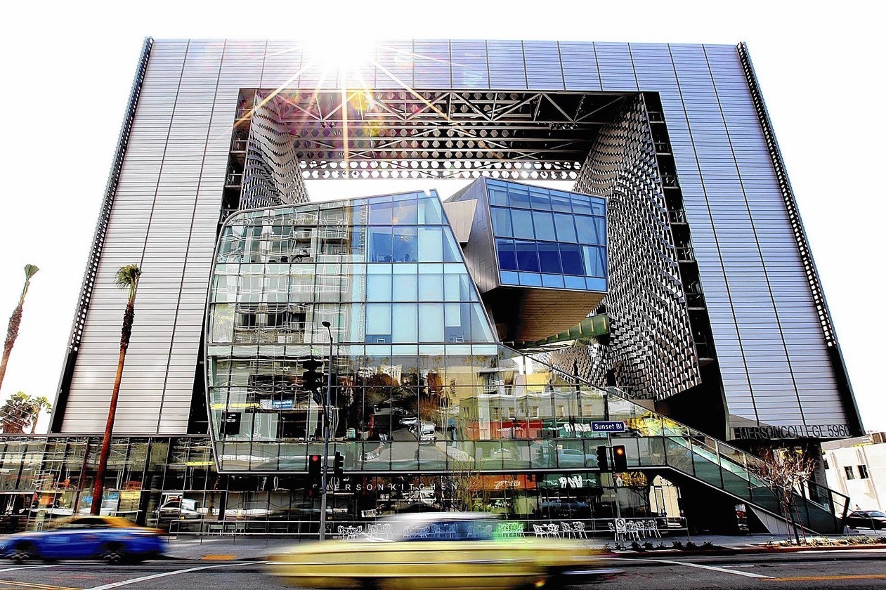 Emerson College, Los Angeles. Image courtesy of: Morphosis Architects.