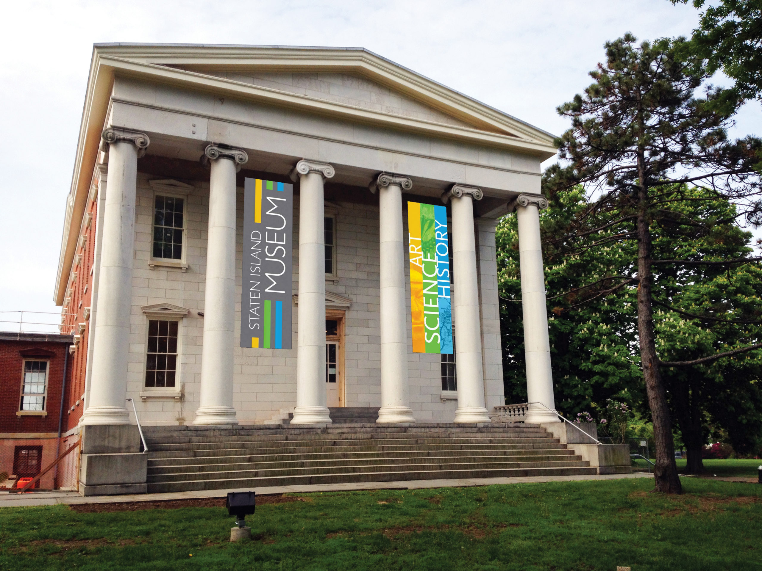 15 Staten Island Museum At Snug Harbor With Banners Photo By Henryk J Behnke Scaled