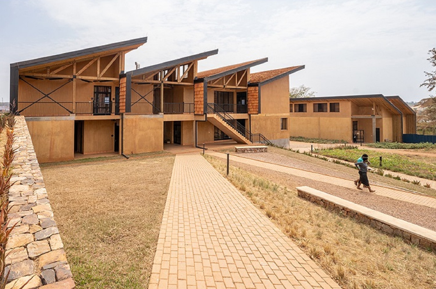 This is an exterior image of the Rwanda Institute for Conservation Agriculture