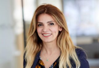 This is a headshot image of Maha Sabra, AIA, Perkins & Will.