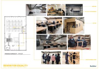 This is an image of Tatu Gatere's work with BuildHer.