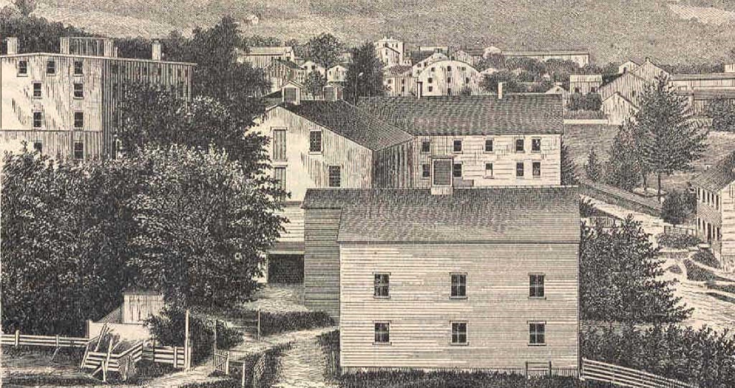 This an image of The Mount Lebanon Shaker Village.