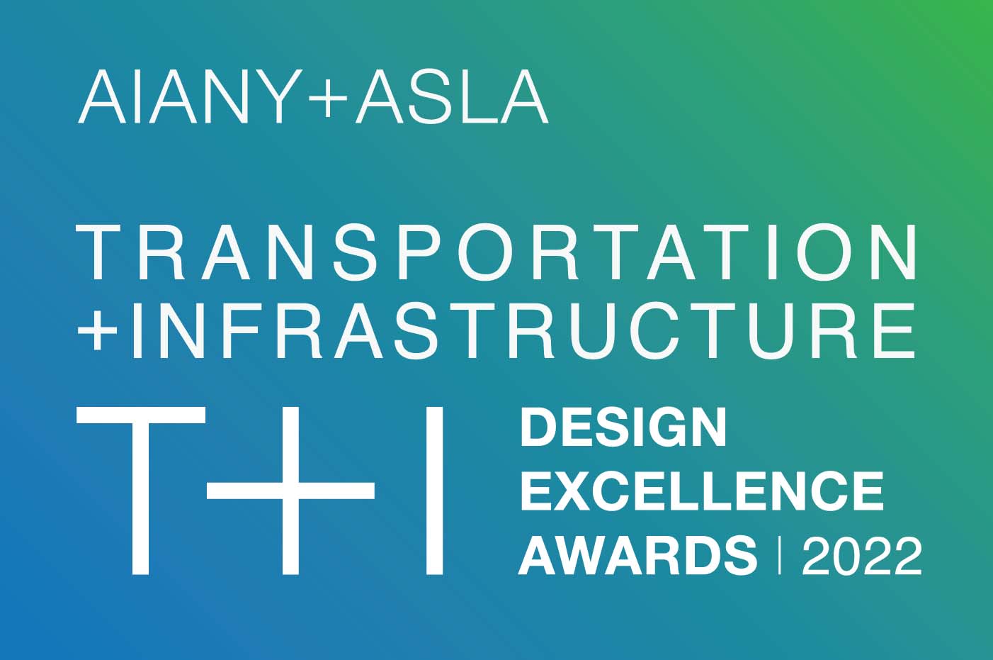 Decorative graphic for the 2022 Transportation and Infrastructure Design Excellence Awards