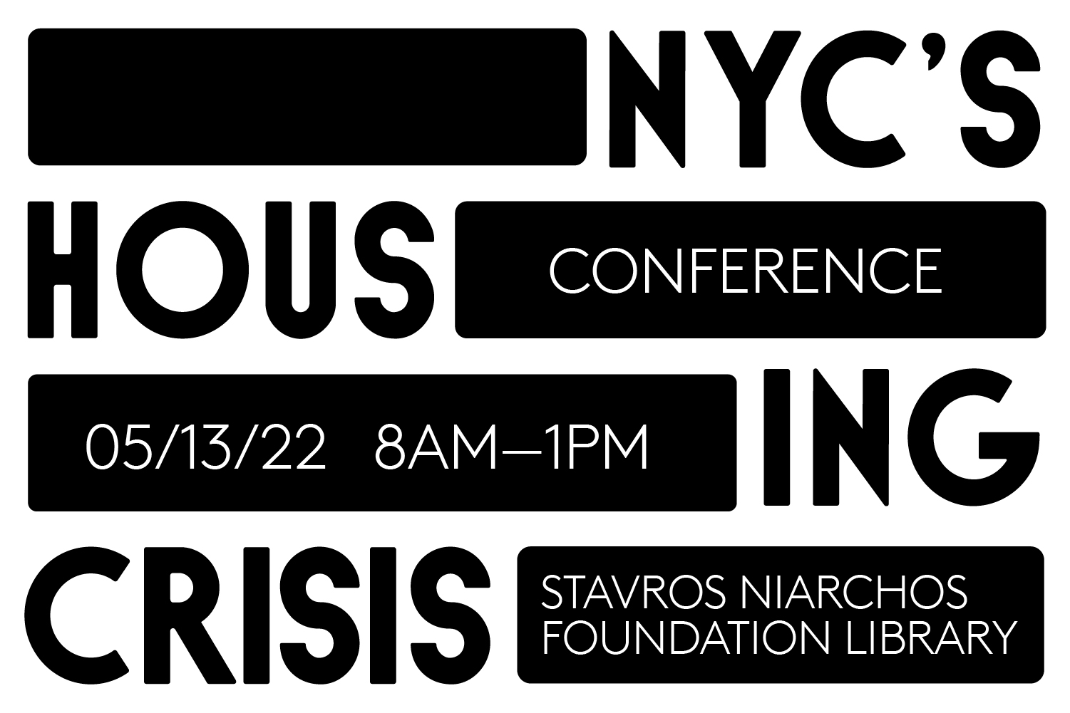 NYC's Housing Crisis conference logo