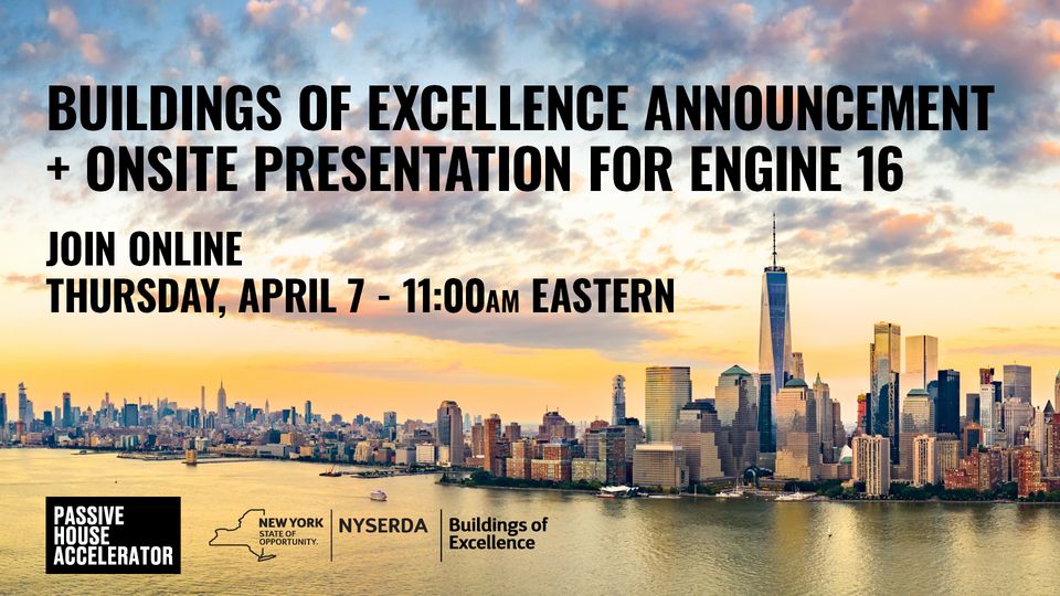 NYSERDA Buildings Of Excellence Round 3 Announcement