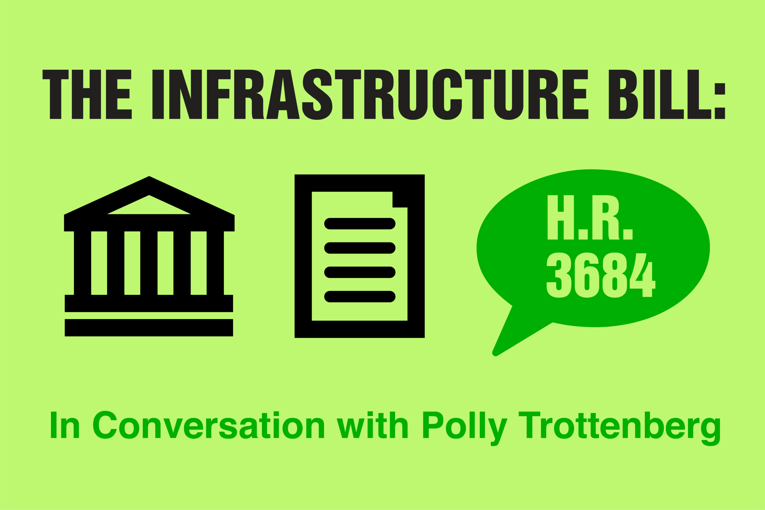 The Infrastructure Bill: In Conversation with Polly Trottenberg