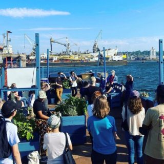 Image of Volunteers at the RETI Center