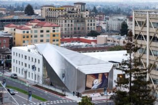 Exterior of The Berkeley Art Museum and Pacific Film Archive