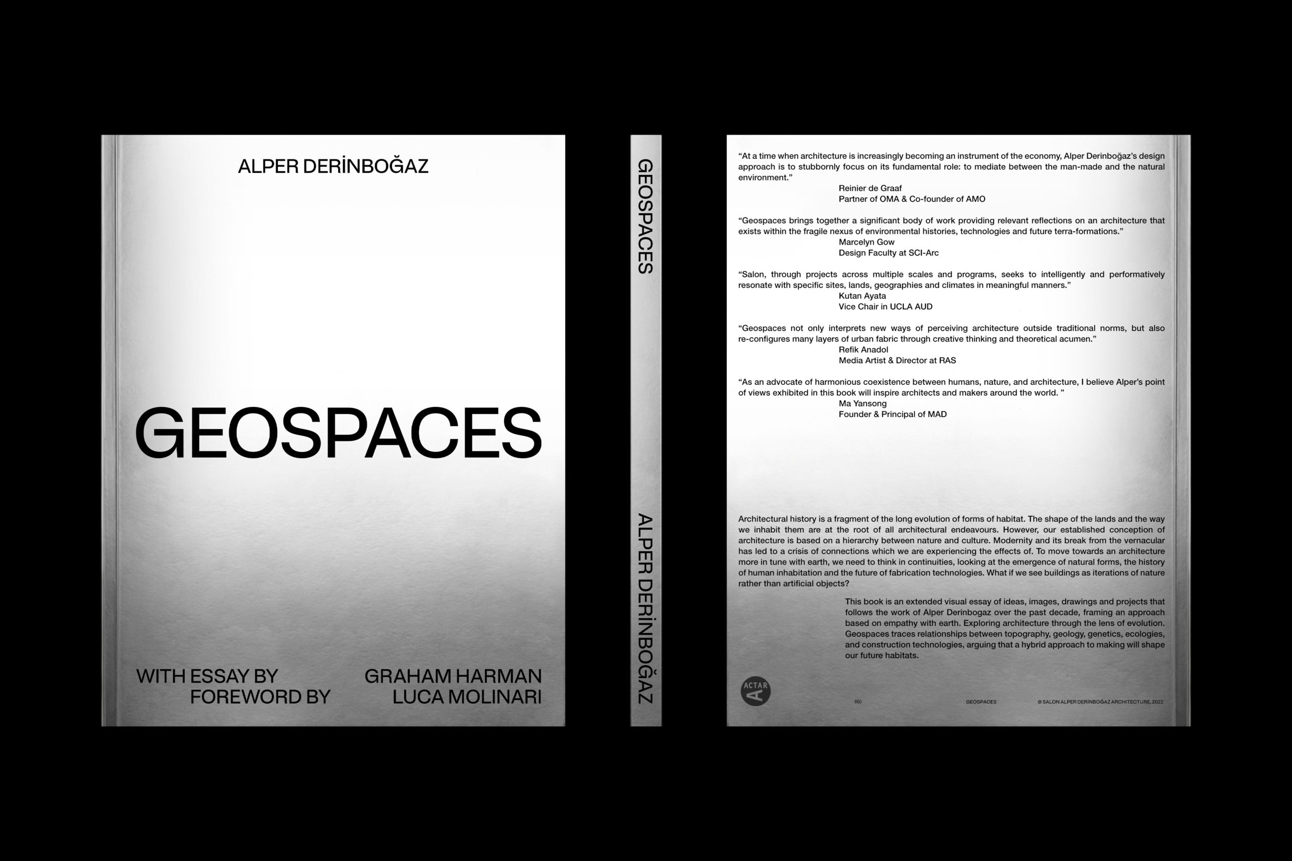 Geospaces book covers