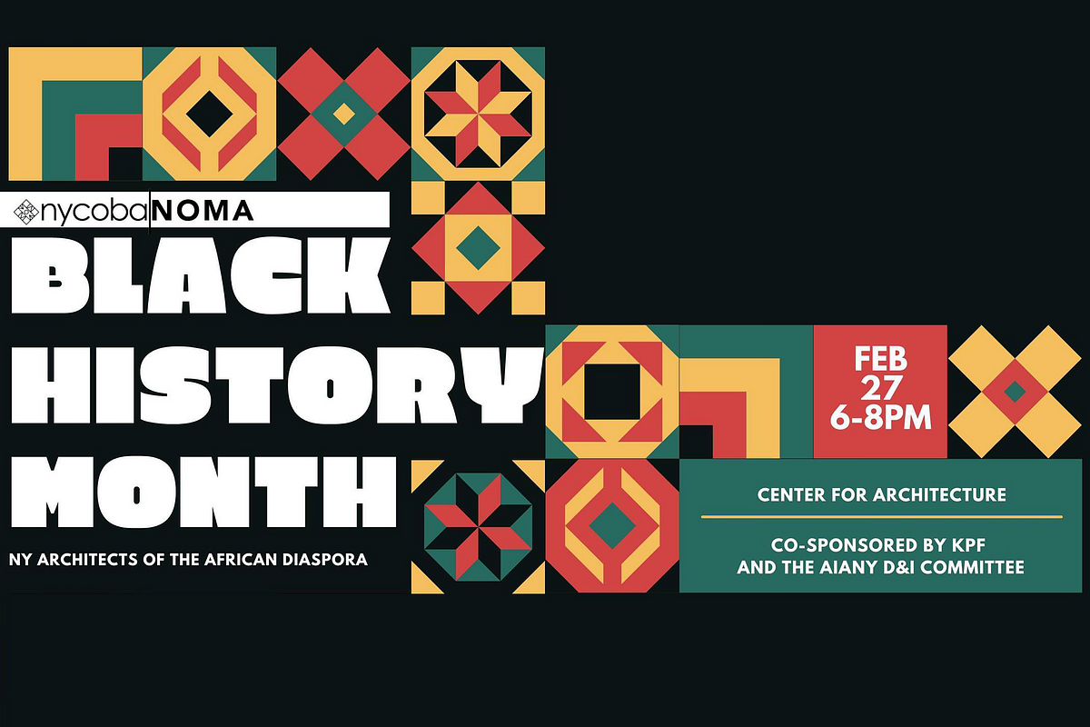 Black History Month nycobaNOMA event graphic