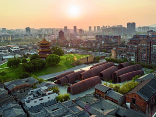 Imperial Kiln Museum Aerial view