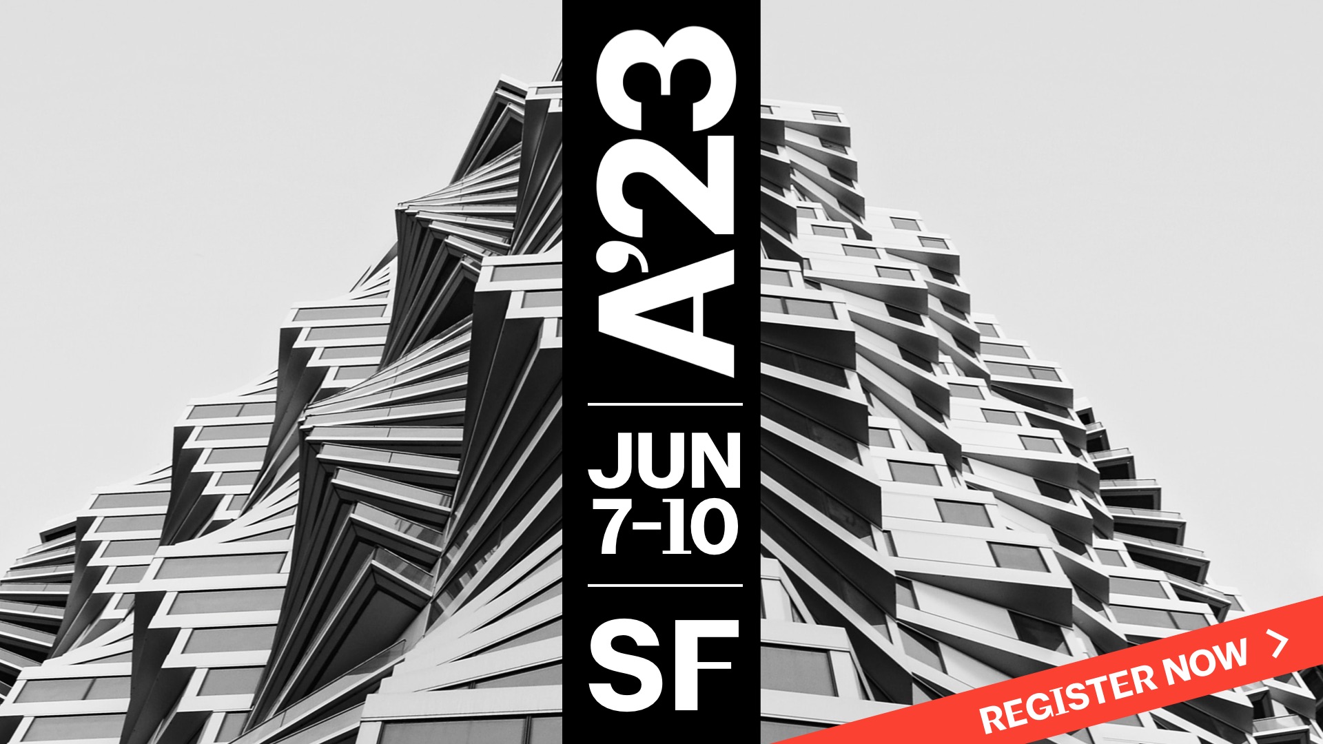 A'23 Conference on Architecture promotional graphic