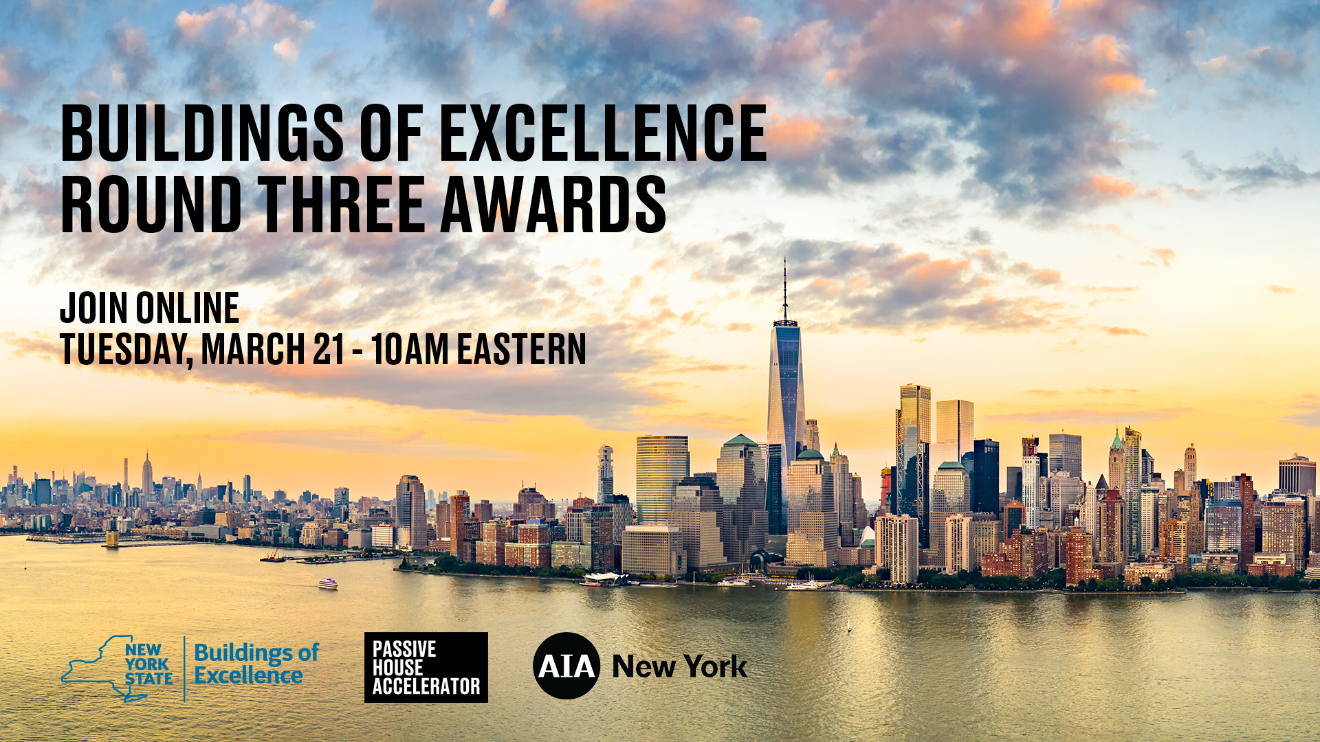 NYSERDA Buildings of Excellence event graphic