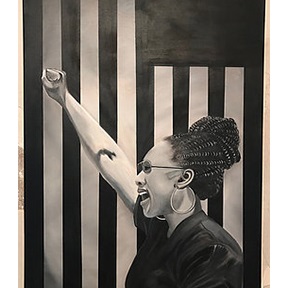 Black Lives Matter Painting
