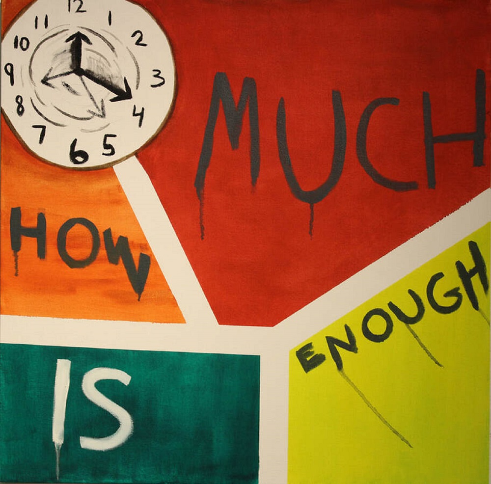 Image of 'How Much is Enough' poster