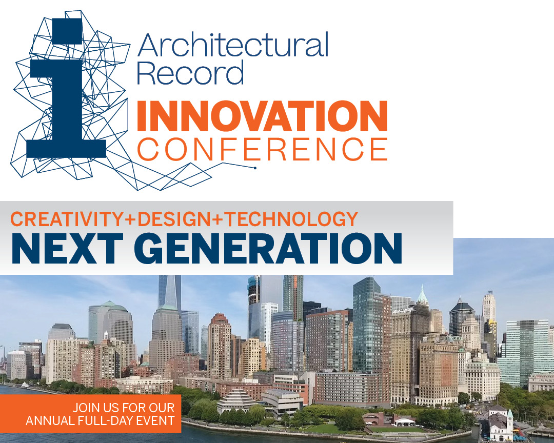 Promotional graphic for Innovation Conference October 26, 2023 New York