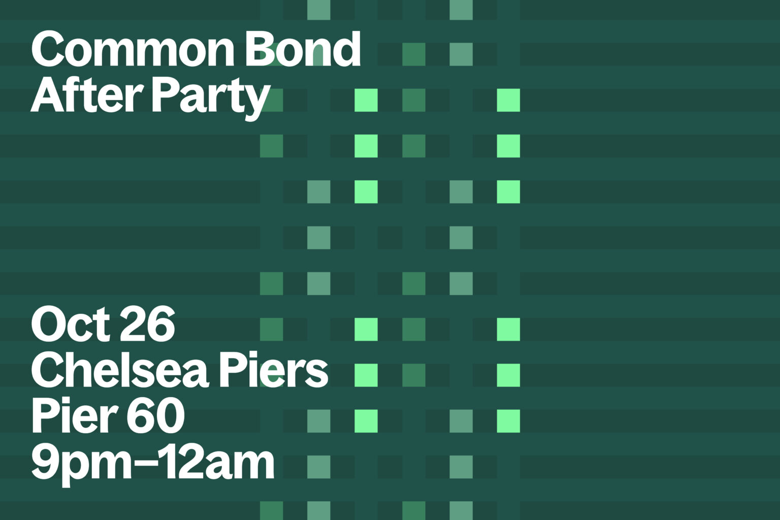 Common Bond After Party 2023 graphic