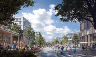 Rendering of a potential Downsview Framework Plan