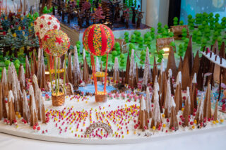 The Gingerbread City gingerbread house