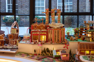 The Gingerbread City gingerbread house
