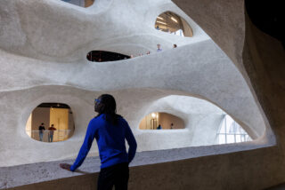 Interior image of Richard Gilder Center for Science, Education, and Innovation at the American Museum of Natural History