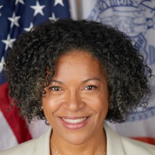 Headshot of Laurian Farrell, Deputy Commissioner for Coastal Resilience, NYC Department of Environmental Protection