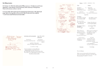 Page of Louis I. Kahn: The Last Notebook. Credit: Lars Muller Publishers.