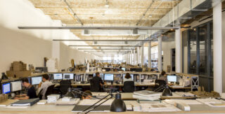 Interior of Selldorf Office