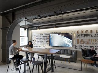 Employees in an office