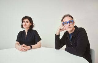 Group photo of Amale Andraos and Dan Wood