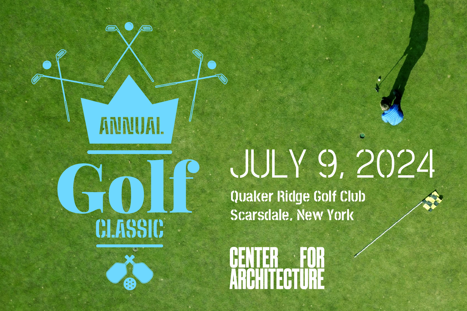 Annual Golf Classic 2024 promotional graphic