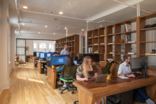 Interior of Yellow House Architects Office