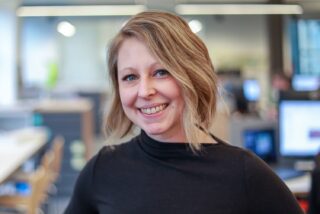 Headshot image of Jen Switala, AIA, Senior Associate, Dattner Architects