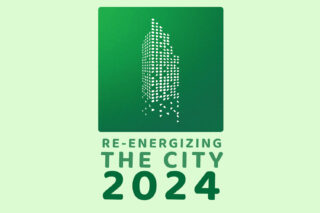 Reenergizing the City green logo