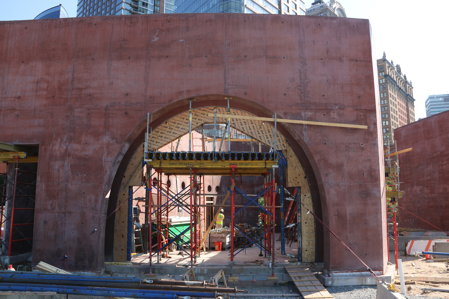 Wagner Park Pavilion & Battery Park City Resiliency Project.